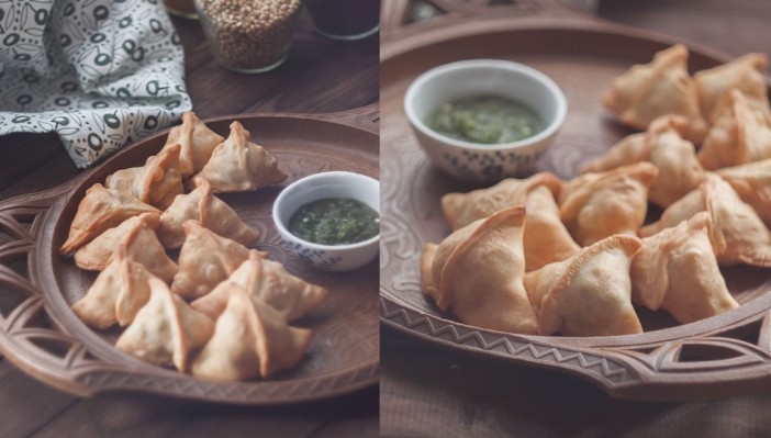 Réaliser des samoussas maison aux épinards et eu fromage de chhena